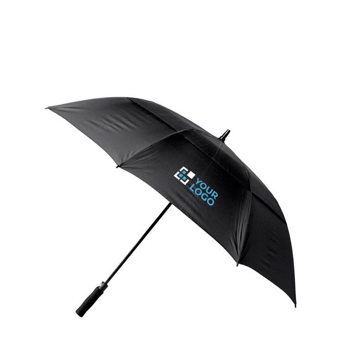 Parapluie automatique en RPET coloré avec 8 panneaux Ø126 avec zone d'impression