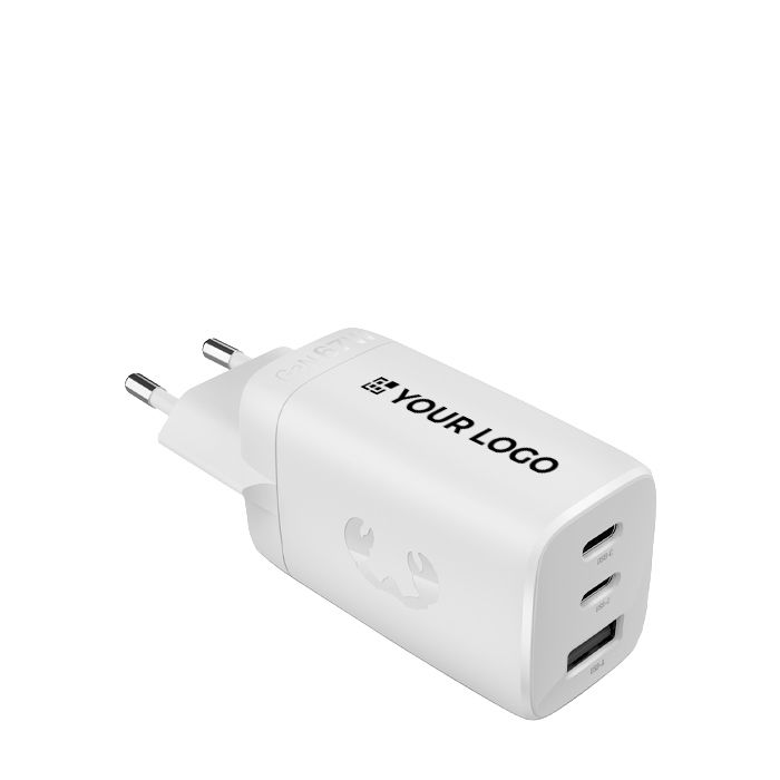 Chargeur rapide avec triple port 1 USB-A et 2 USB-C Fresh'n Rebel 67 W