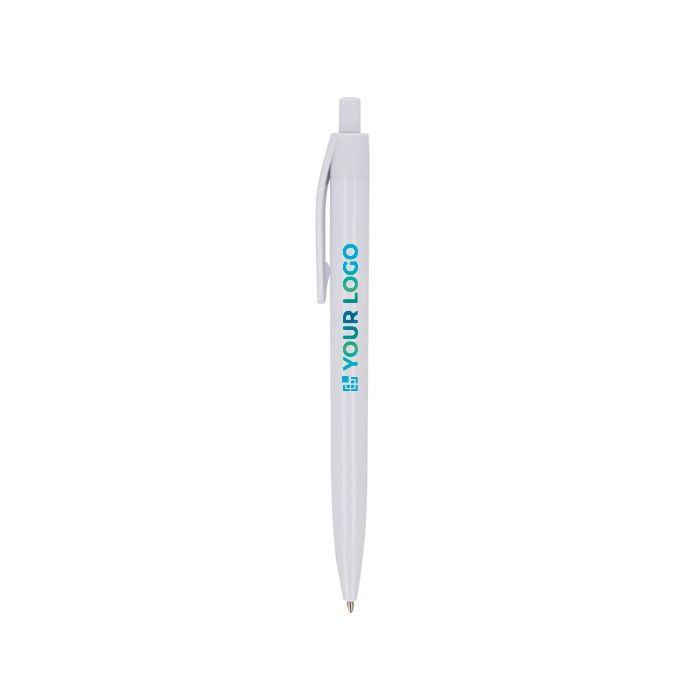 Stylo en plastique pour marquage d’entreprise avec encre bleue