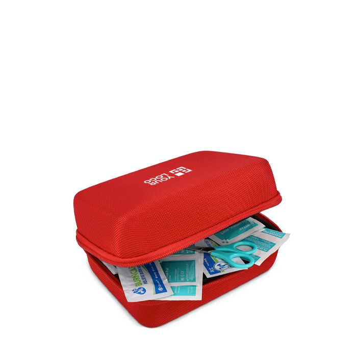 Trousse de premiers secours en caoutchouc souple, certificat UE