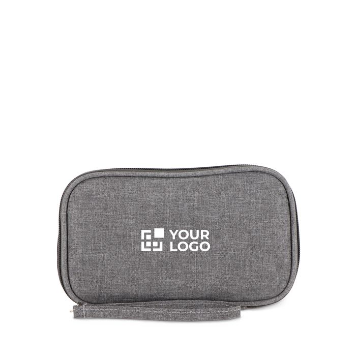 Étui organisateur compact pour accessoires technologiques