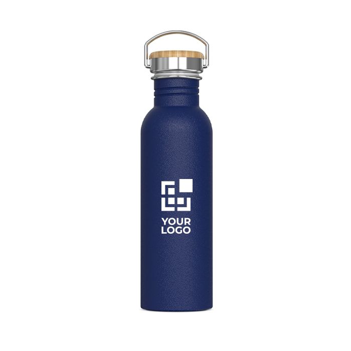 Gourde en acier inoxydable anti-fuite avec revêtement poudré 750 ml