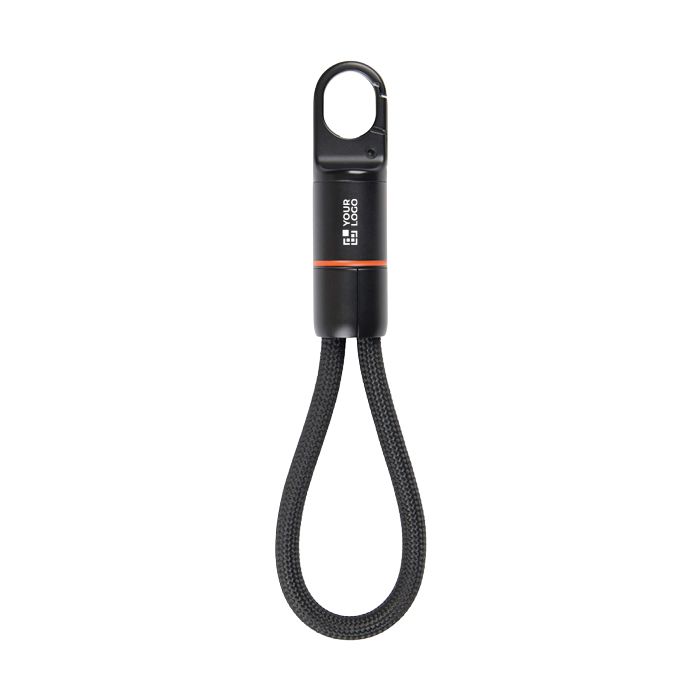 Câble de charge rapide USB-C avec mousqueton Nordic Drift Everest 60 W