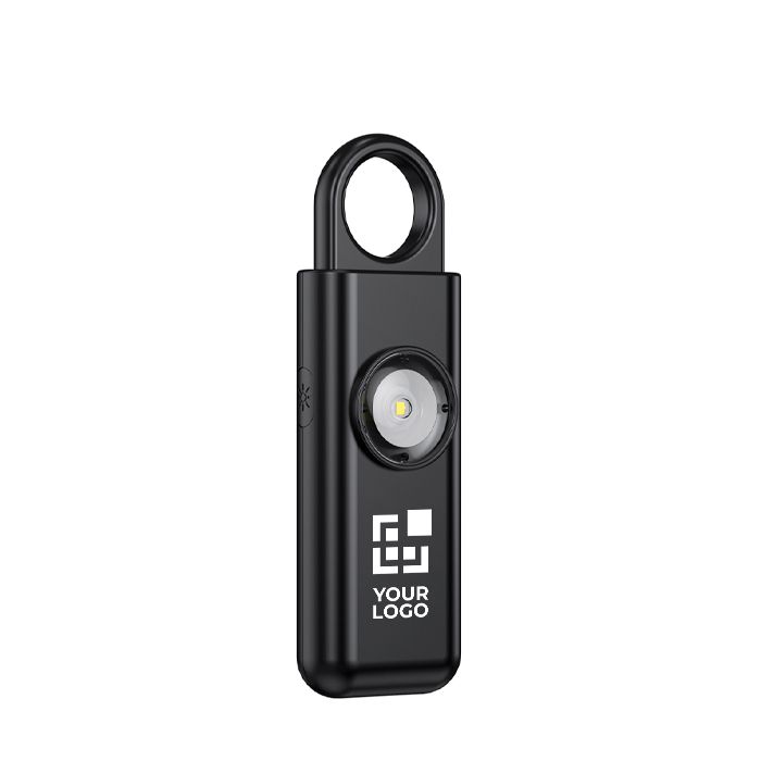 Alarme personnelle intelligente avec lumière et recharge USB-C 150 dB