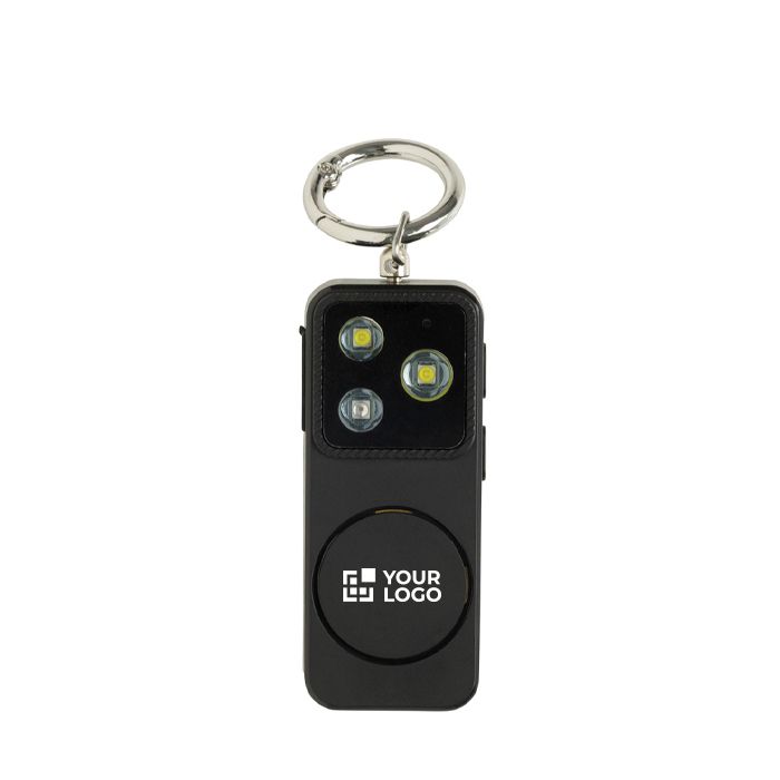 Alarme personnelle compacte rechargeable USB-C avec lumière LED 150 dB