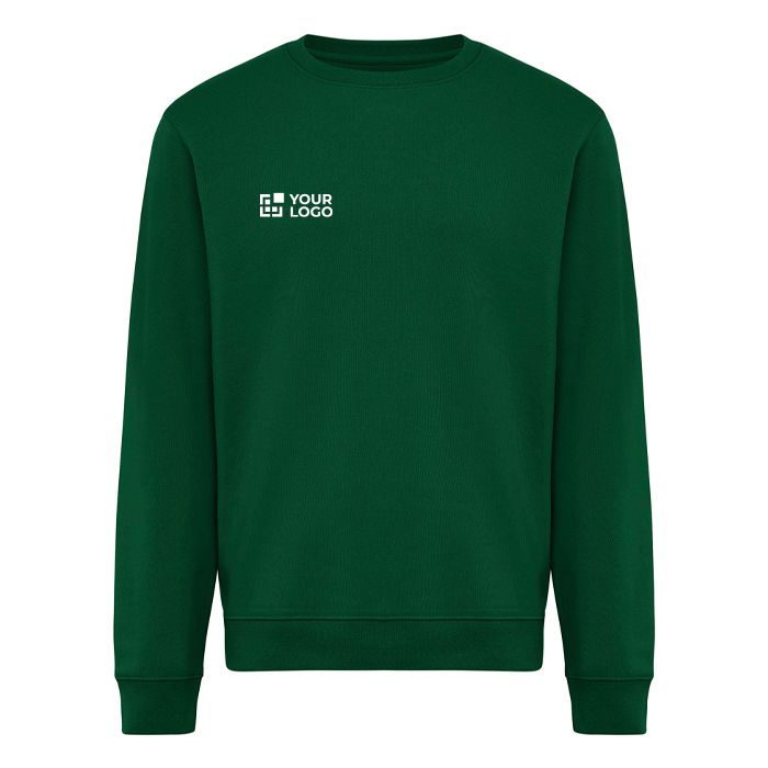Sweat unisexe à col rond en molleton 340 g/m² Iqoniq Torla