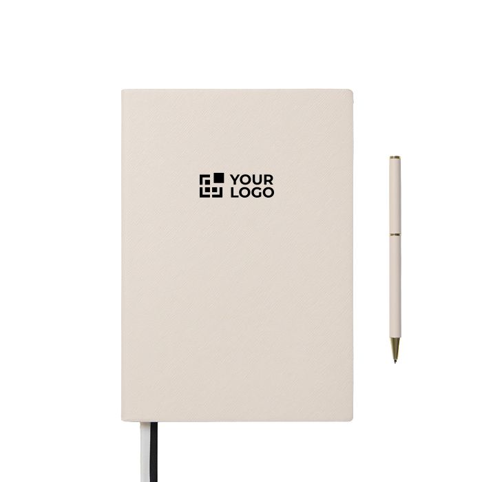 Set carnet et stylo avec coffret cadeau A5, pages lignées