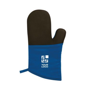 Gant de cuisine personnalisé bicolore en coton et caoutchouc Trend