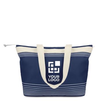 Sac publicitaire tissu de plage pour offrir vue avec zone d'impression