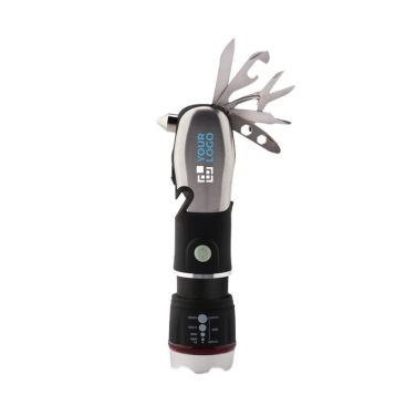 Lampe de poche multifonction pour promotion couleur  noir