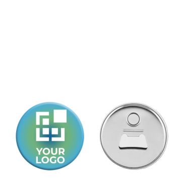 Badge décapsuleur personnalisé ~ 58m avec zone d'impression