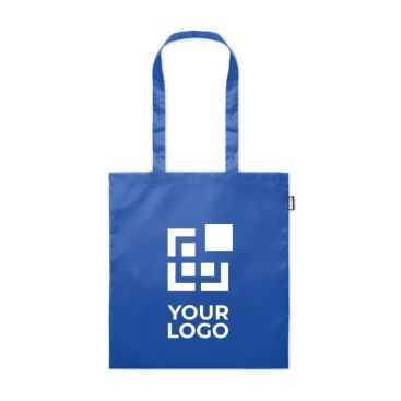 Sac personnalisé cabas recyclable vue avec zone d'impression