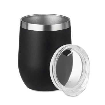 Original verre en acier couleur noir