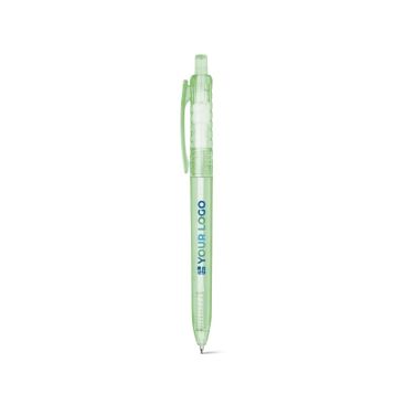 Stylo personnalisable recyclable avec logo couleur noir