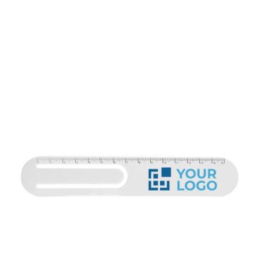 Règle pour entreprise avec clip 15cm avec zone d'impression