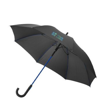Parapluie résistant avec manche en couleur couleur rouge