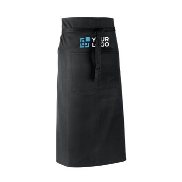 Tablier personnalisé avec un large logo avec zone d'impression