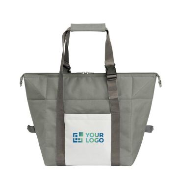Sac isotherme personnalisable double forme avec zone d'impression