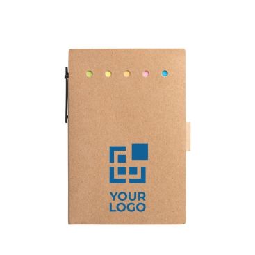 Set de bloc-notes avec feuilles, autocollants et stylo Bloc Circles