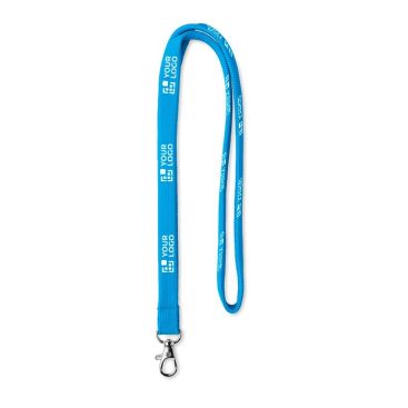 Lacet tour de cou personnalisable avec zone d'impression