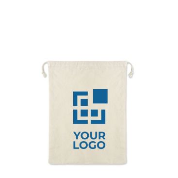 Sac personnalisé pour ranger les aliments vue avec zone d'impression