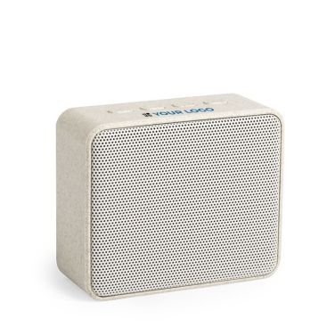 Enceinte écologique Bluetooth en paille de blé