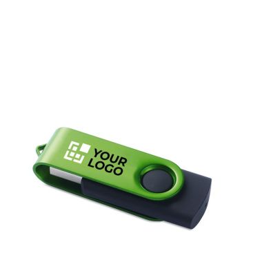 Clé USB publicitaire 3.0 pivotante avec zone d'impression
