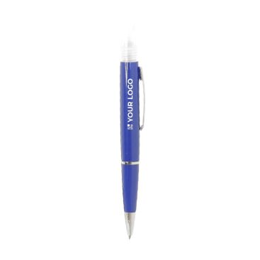 stylo publicitaire avec spray désinfectant