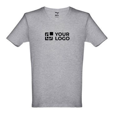Flocage sur t-shirt pour entreprise avec zone d'impression