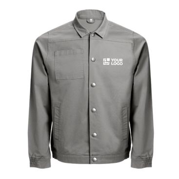 Veste de travail pour entreprise 240 g/m2  couleur grise