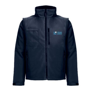 Veste de travail personnalisée avec logo avec zone d'impression