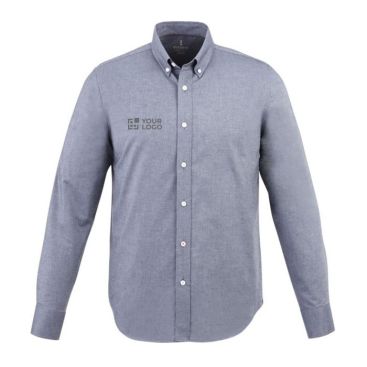 Chemise homme personnalisée 142 g/m2 avec zone d'impression