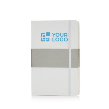 Carnet d'entreprise avec couverture rigide avec zone d'impression