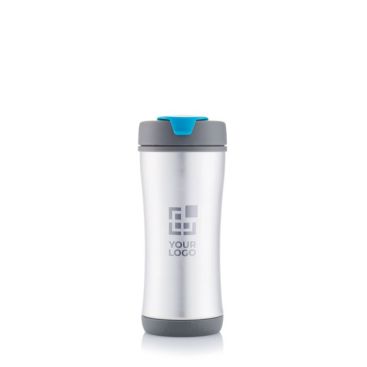 Mug de voyage personnalisé antifuites éco couleur noir