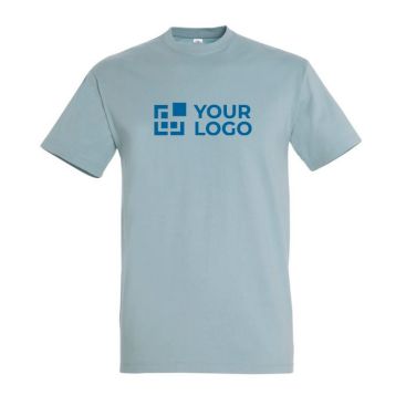 T-shirt basique à imprimer avec le logo avec zone d'impression