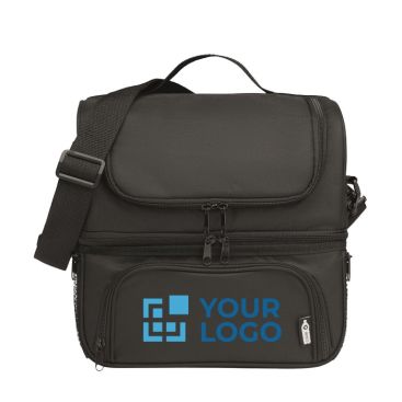 Sac isotherme publicitaire de haute qualité couleur noir