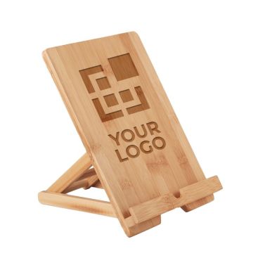 Support personnalisable en bambou avec zone d'impression