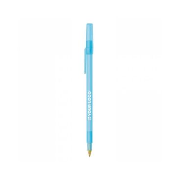 Stylos publicitaires de la marque BIC® couleur bleu marine
