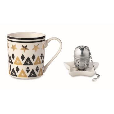 Ensemble de mugs pour fête de fin d'année