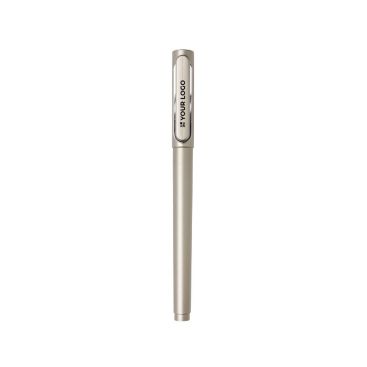 Stylo avec capuchon et encre fluide avec zone d'impression