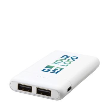 Petite batterie de secours personnalisée avec zone d'impression