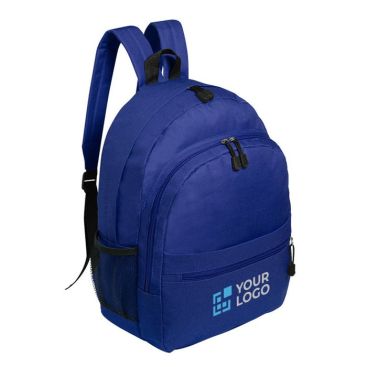 Sac à dos avec de nombreuses poches avec zone d'impression