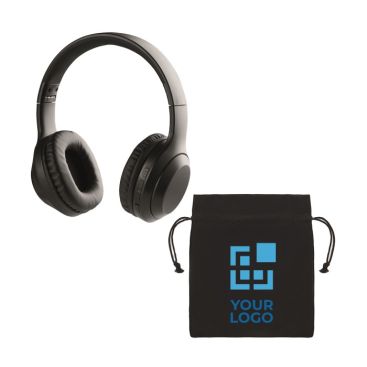 Casque Bluetooth personnalisé pliable avec étui et mains libres Rock
