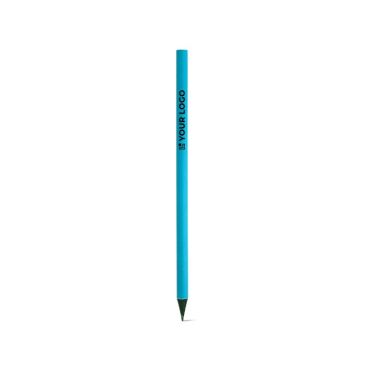 Crayon de couleur fluo personnalisable avec zone d'impression
