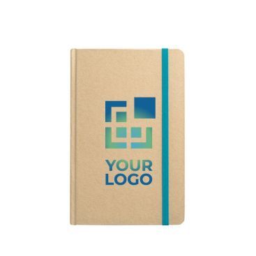 Carnet A5 personnalisé papier recyclé avec zone d'impression