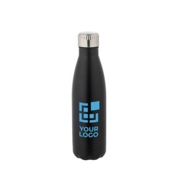 Gourde isotherme personnalisée en inox avec zone d'impression
