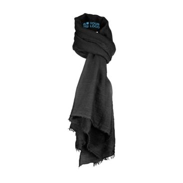 Foulard publicitaire au toucher doux et fin avec zone d'impression