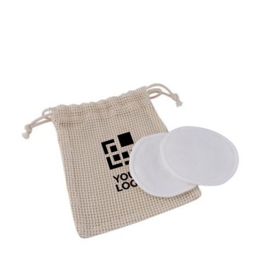 Lot de disques démaquillants en sachet