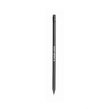 Crayon personnalisé d'aspect métallique avec zone d'impression