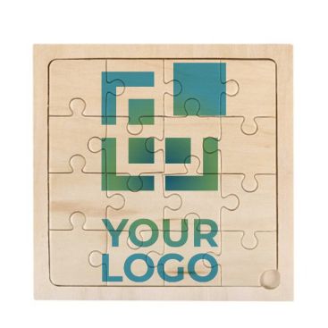 Puzzle publicitaire en bois avec impression d'images WoodMate